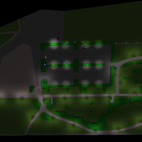 Belysning av kyrkor och kyrkogårdar - 3D-modell - Galleribild 1