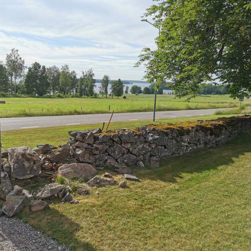 Vi renoverar kulturhistorisk bruks- och kallmur - Galleribild