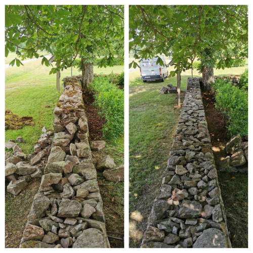 Vi renoverar kulturhistorisk bruks- och kallmur - Galleribild 2