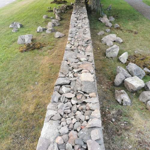 Vi renoverar kulturhistorisk bruks- och kallmur - Galleribild 29