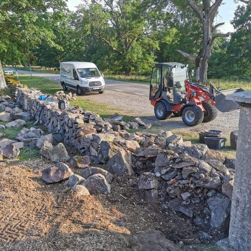 Vi renoverar kulturhistorisk bruks- och kallmur - Galleribild 49