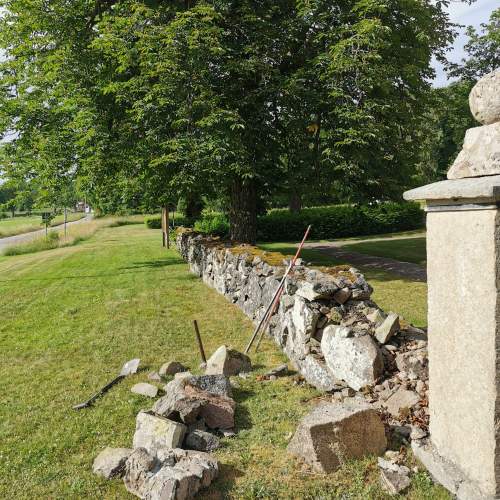 Vi renoverar kulturhistorisk bruks- och kallmur - Galleribild 50