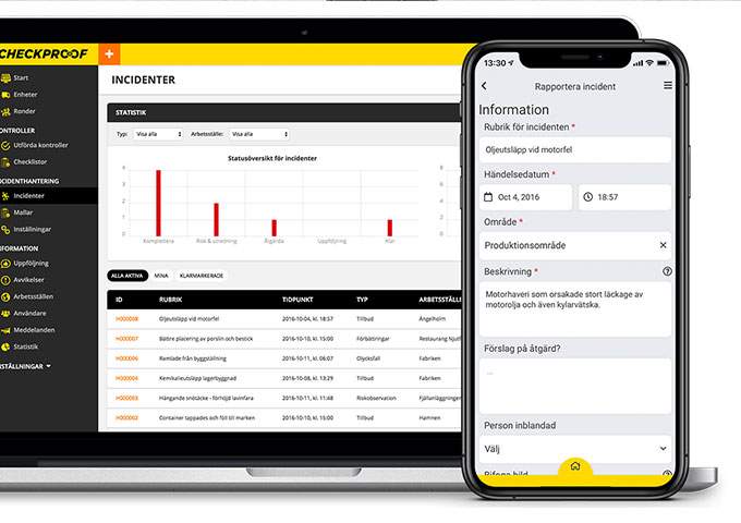 Digital dokumentasjon i Checkproof